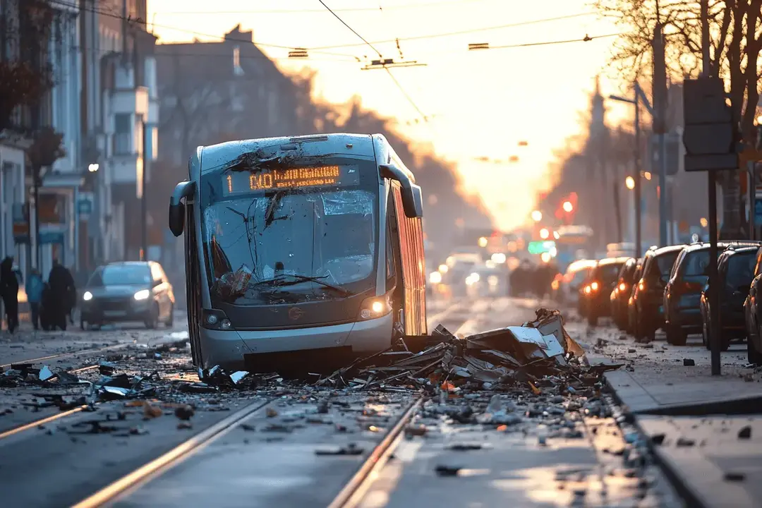 Javni prevoz nesrećni slučaj.